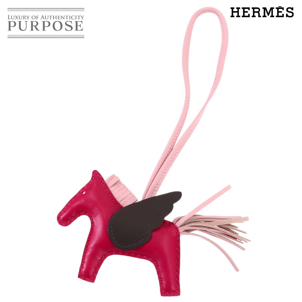 未使用 展示品 エルメス HERMES ロデオ ペガサス PM バッグ チャーム