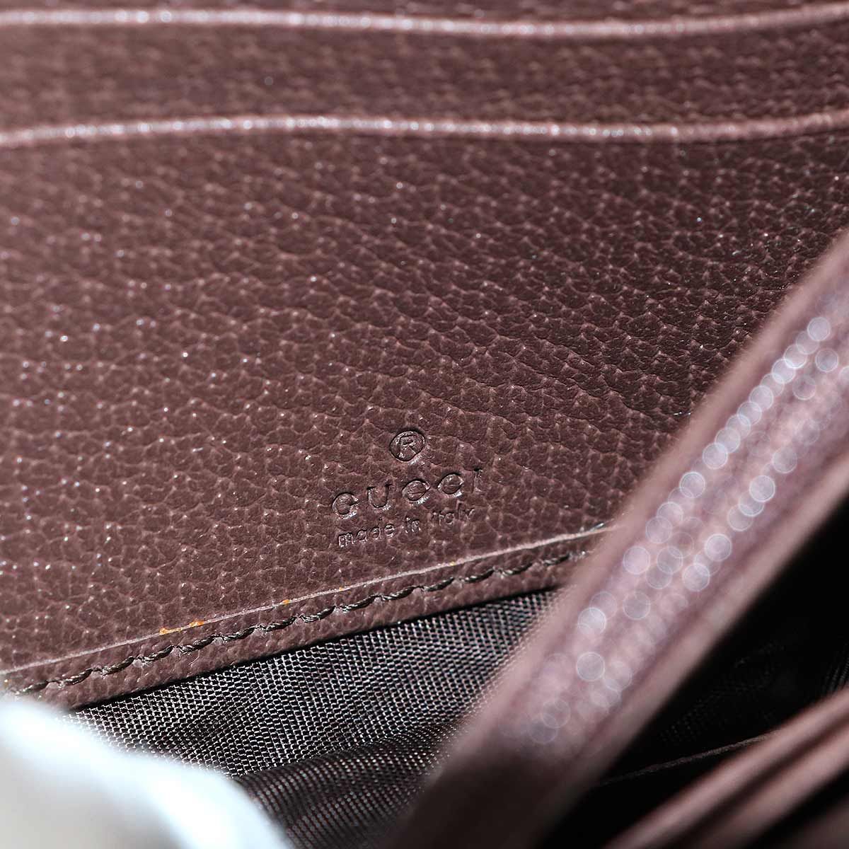 未使用 展示品 グッチ GUCCI オフィディア GG コンチネンタル