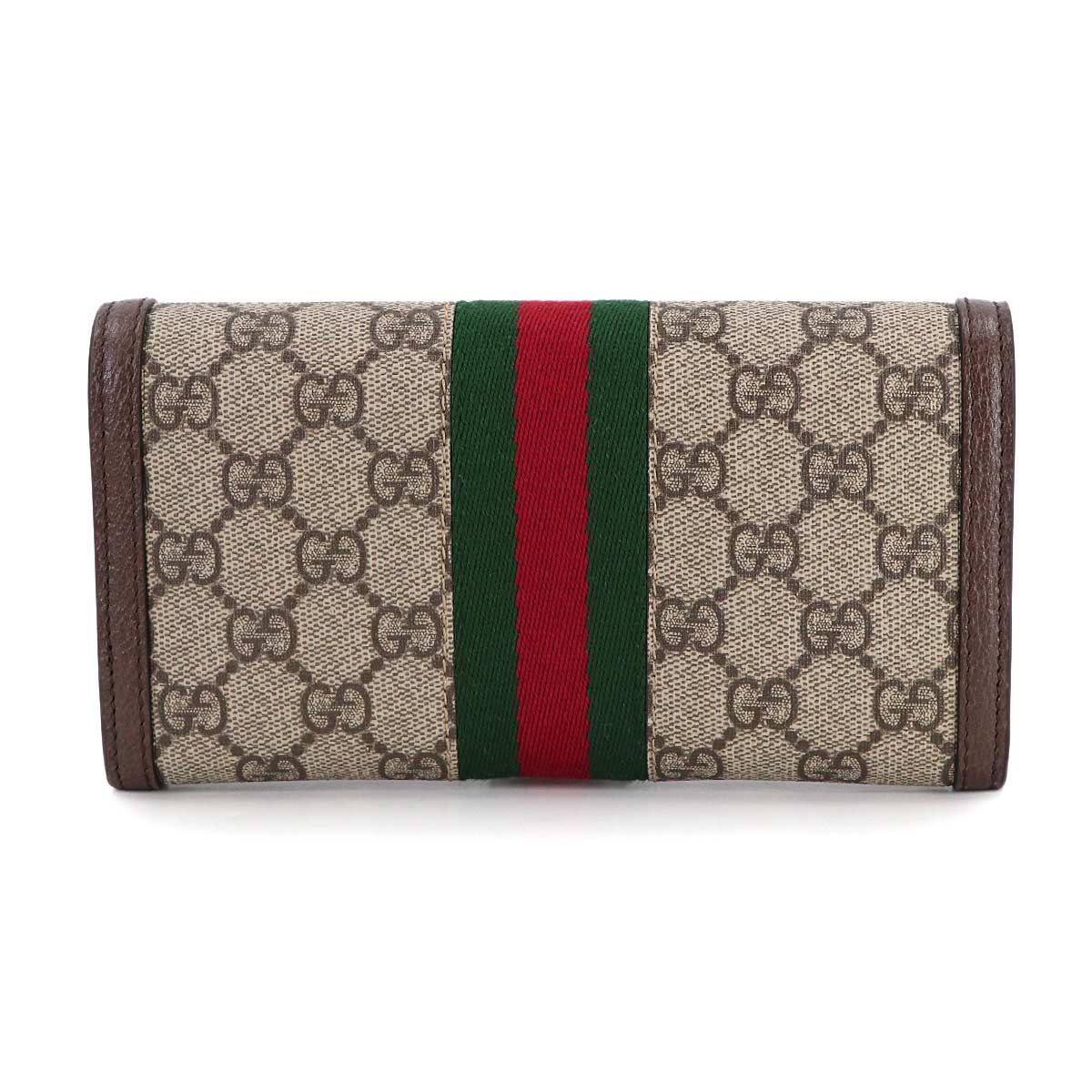 未使用 展示品 グッチ GUCCI オフィディア GG コンチネンタル 