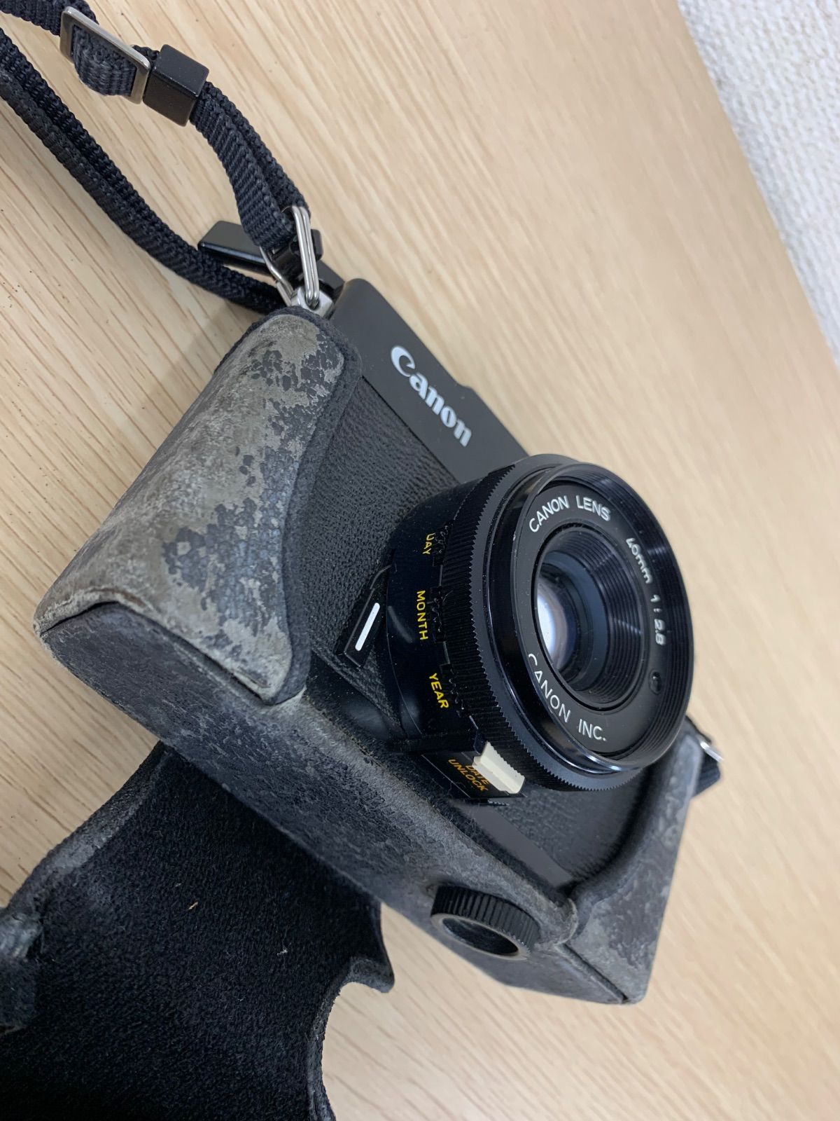 2【動作未確認】Canon A35 Datelux コンパクトカメラLENS 40mm【カメラ