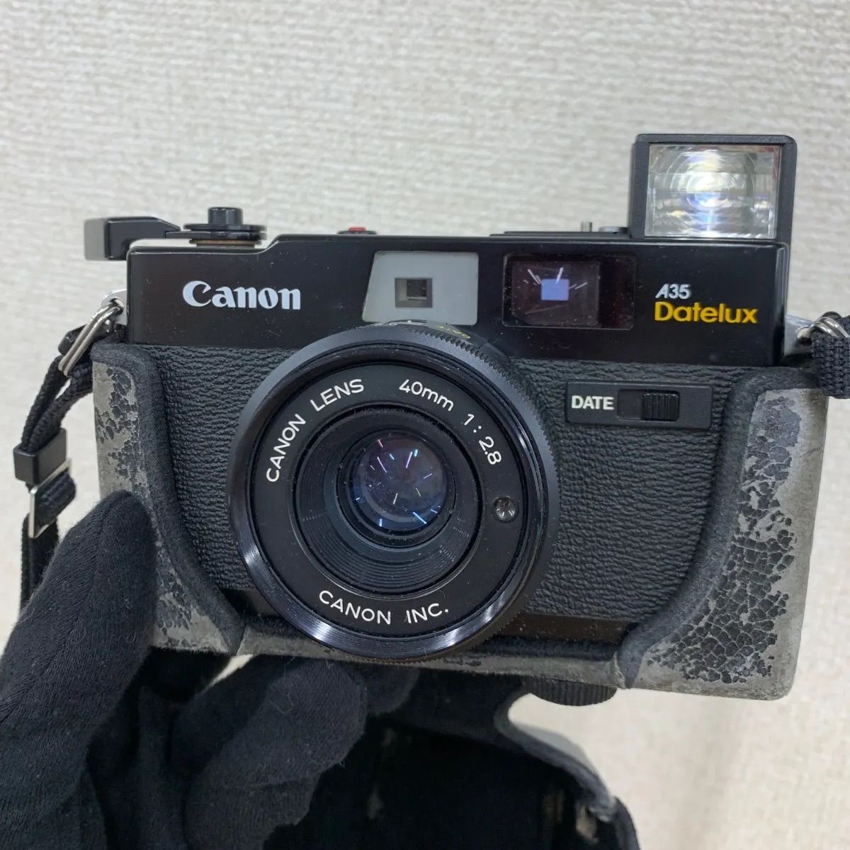 2【動作未確認】Canon A35 Datelux コンパクトカメラLENS 40mm【カメラ