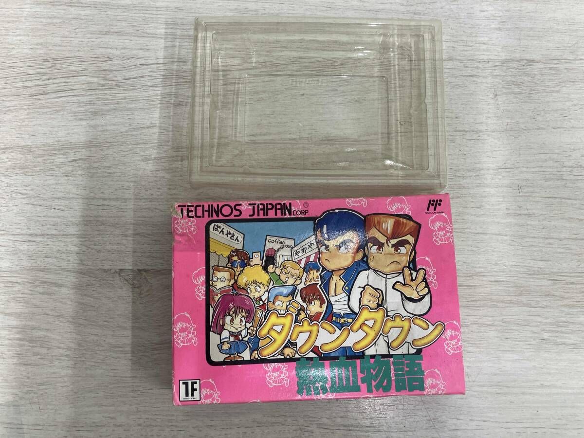 説明書なし ダウンタウン熱血物語 ファミコンソフト - メルカリ