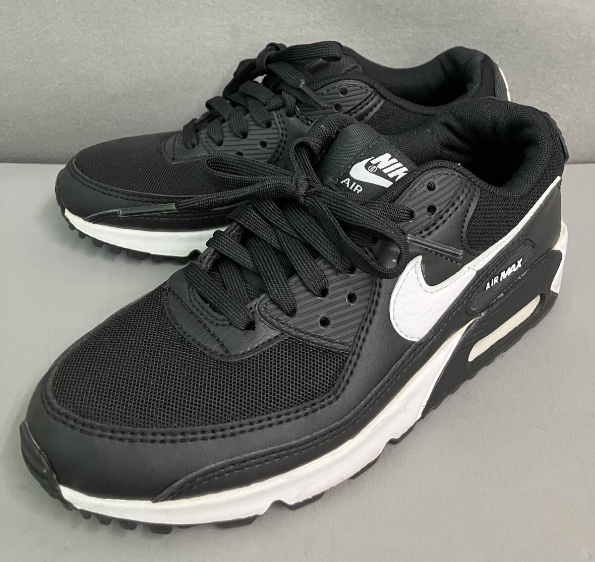 ナイキ エアマックス90 ブラックホワイト 24cm NIKE ナイキ AIR MAX 90 