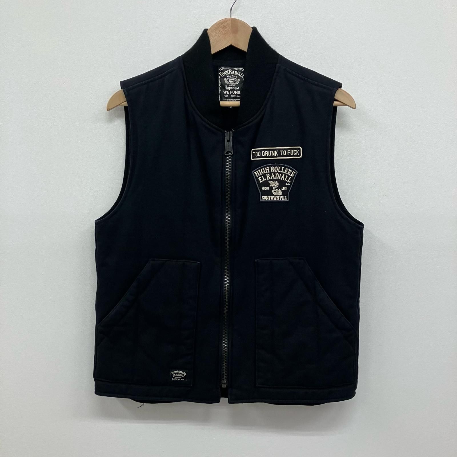 【イオン広店】 中古 RADIALL | ラディアル ベスト ブラック サイズ：M 【96】