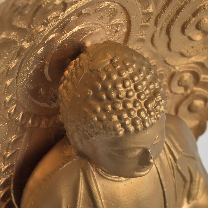 仏教美術　古銅鍍金　大日如來座像　仏像　C　6165 仏教美術 古銅鍍金 大日如來座像 仏像 C S730 - メルカリ
