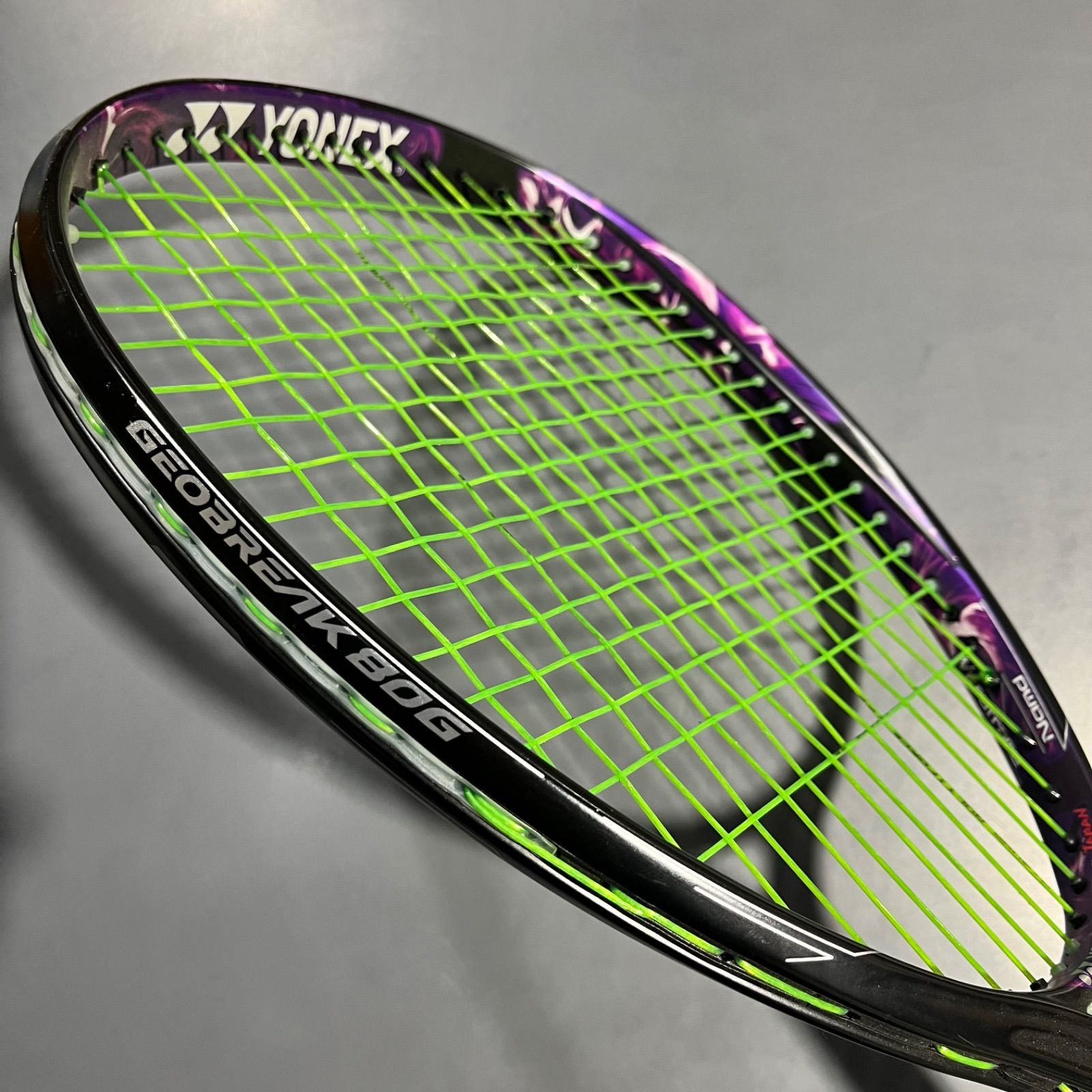 ヨネックス ジオブレイク80G GEOBREAK80G ソフトテニスラケット 送料