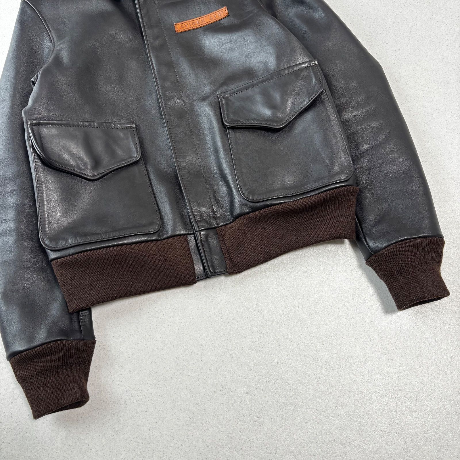 定価17万円 AVIREX MADE IN USA A-2 flight jacket アヴィレックス 