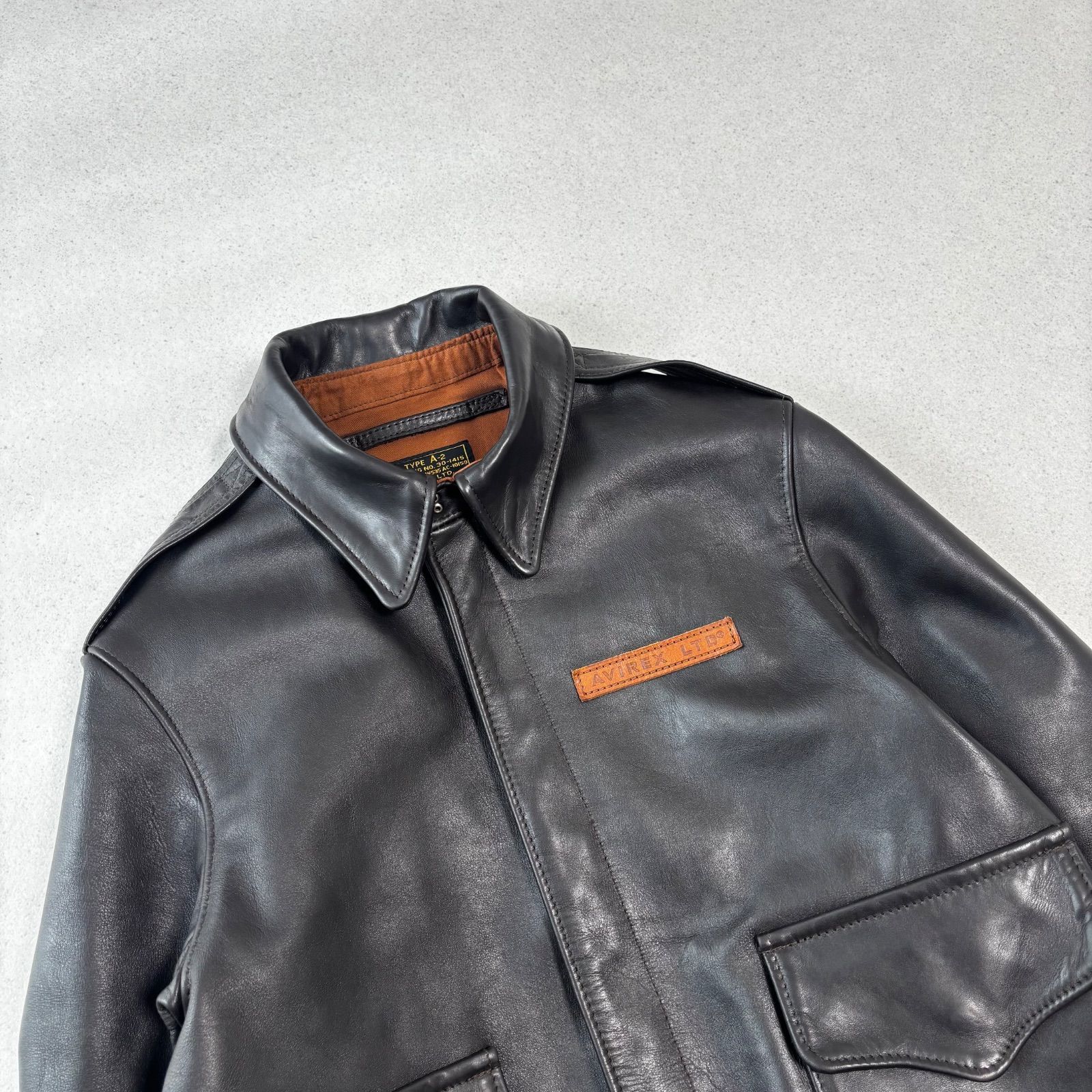 定価17万円 AVIREX MADE IN USA A-2 flight jacket アヴィレックス