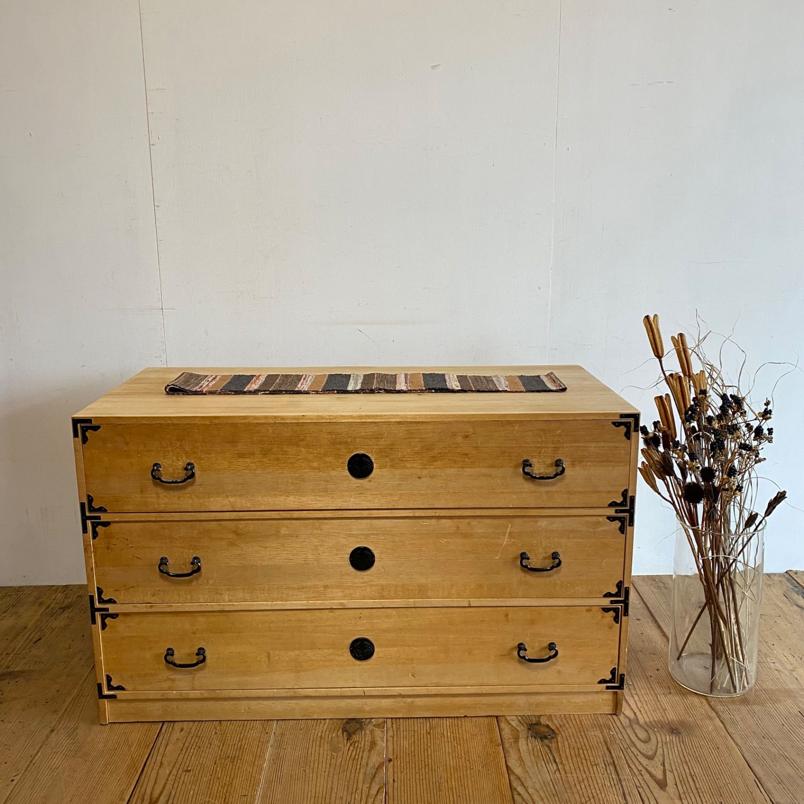 ヴィンテージ 桐箪笥 チェスト テレビ台 レトロ Y657 - メルカリ