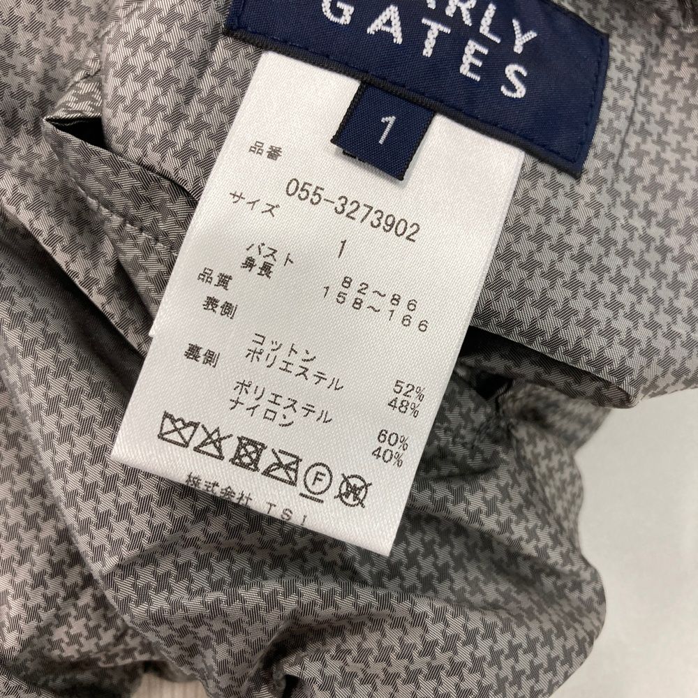 ゴルフ サイズ：1 PEARLY GATES パーリーゲイツ リバーシブルベスト
