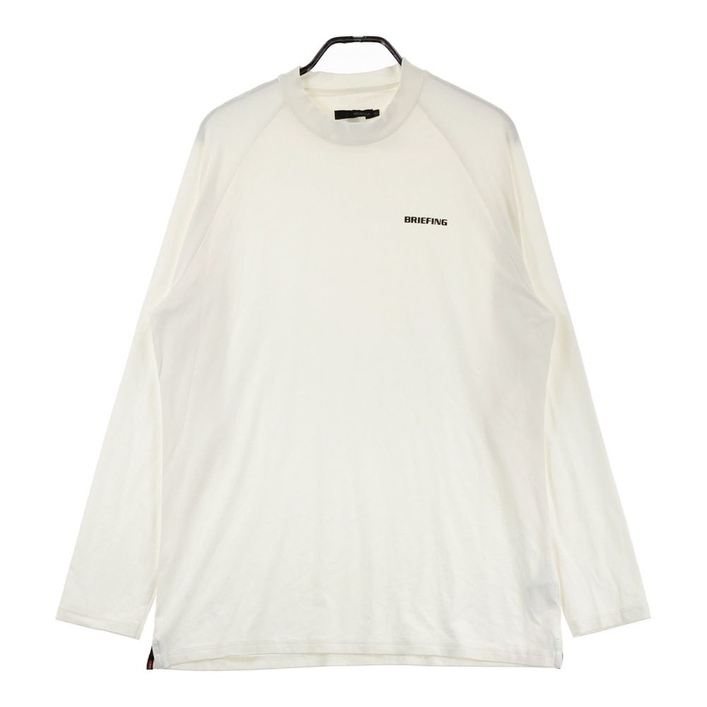サイズ：XL BRIEFING GOLF ブリーフィング 起毛 ハイネック 長袖T