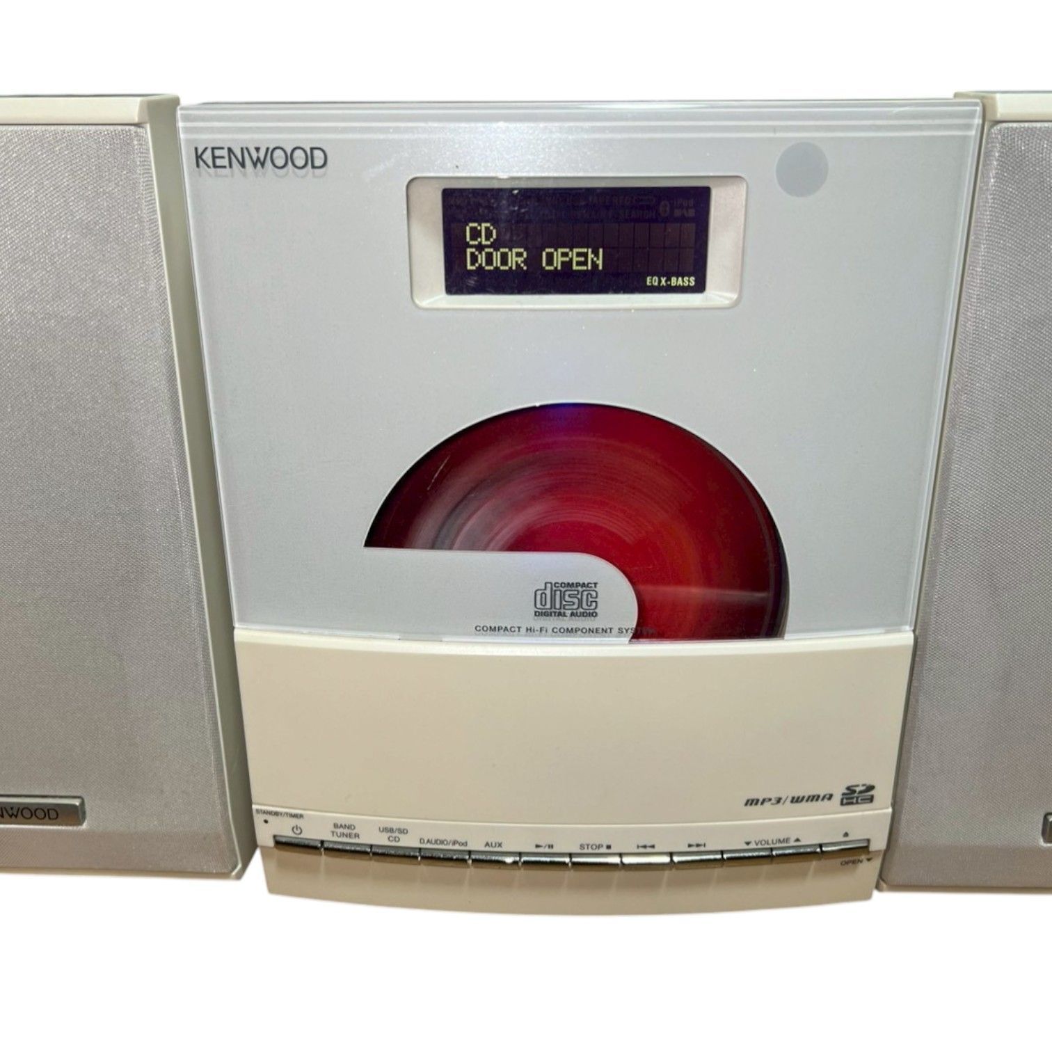 通電のみ】KENWOOD ケンウッド コンパクトコンポ RD-CIP313 スピーカー