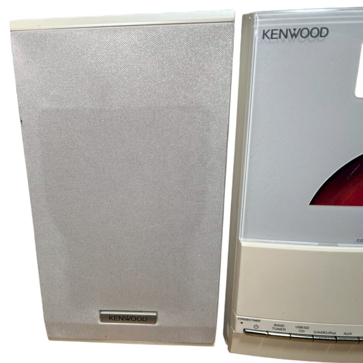通電のみ】KENWOOD ケンウッド コンパクトコンポ RD-CIP313 スピーカー