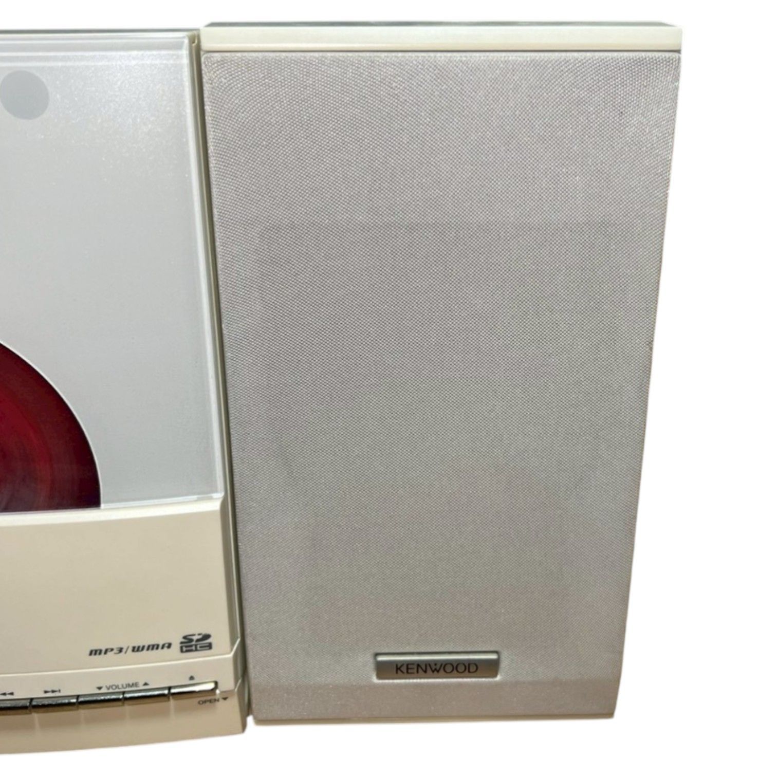 通電のみ】KENWOOD ケンウッド コンパクトコンポ RD-CIP313 スピーカー
