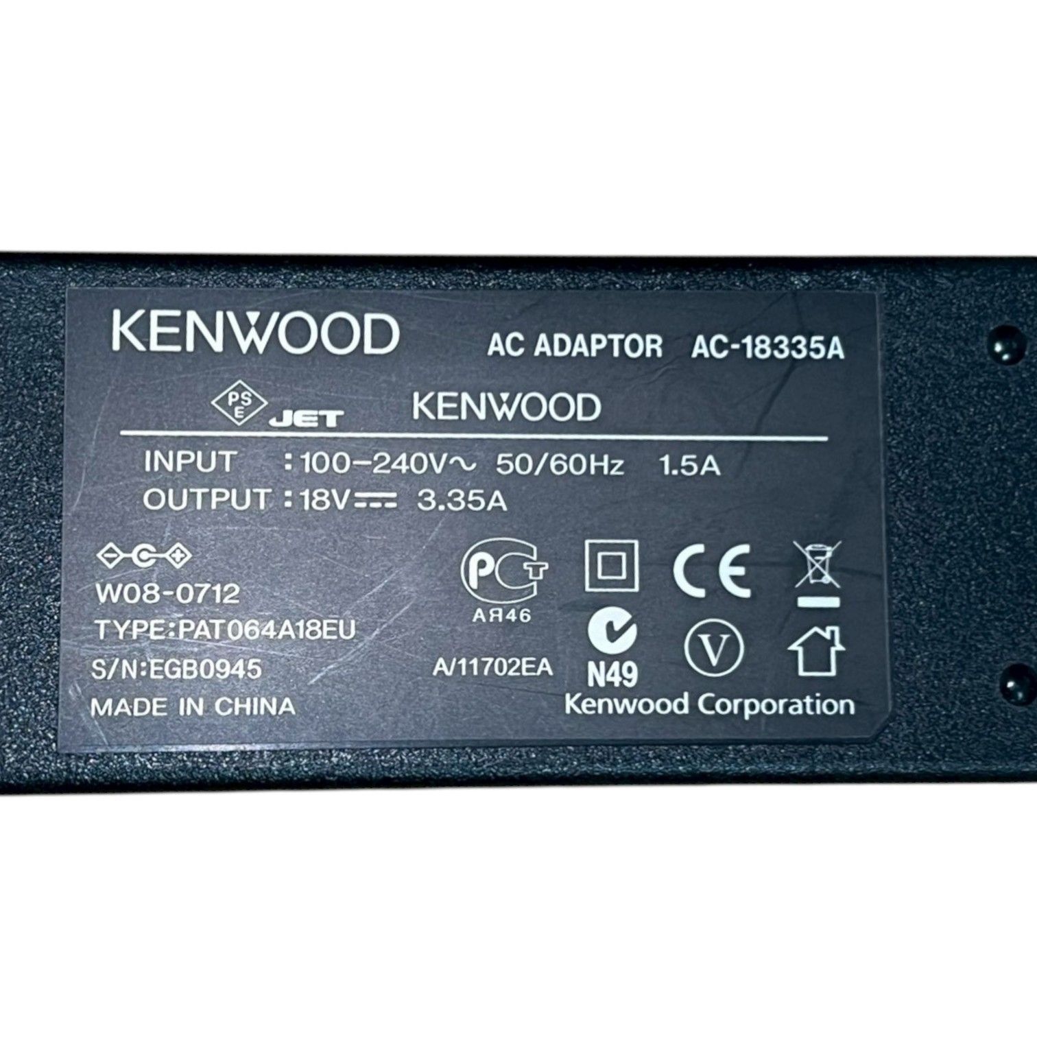 通電のみ】KENWOOD ケンウッド コンパクトコンポ RD-CIP313 スピーカー