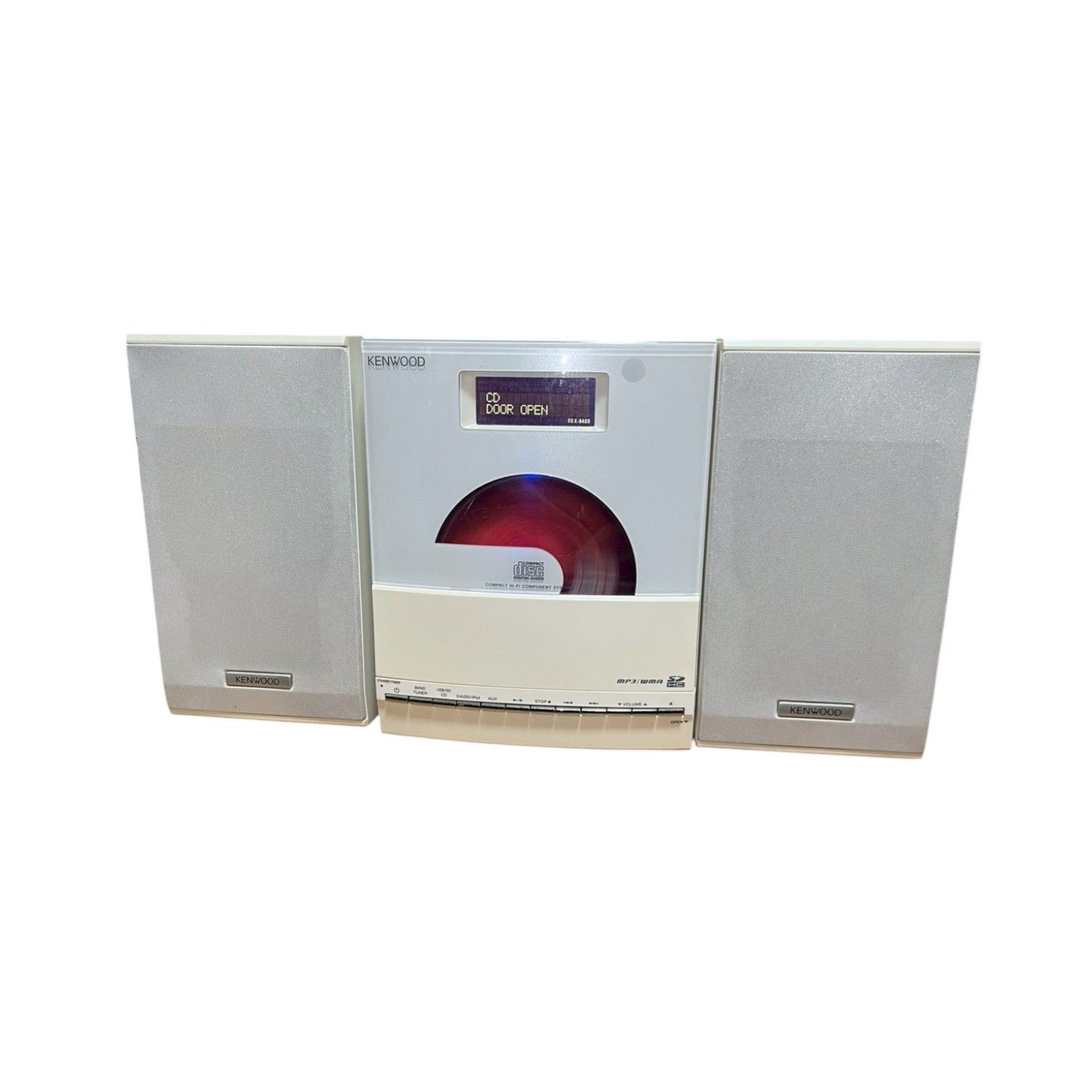 通電のみ】KENWOOD ケンウッド コンパクトコンポ RD-CIP313 スピーカー