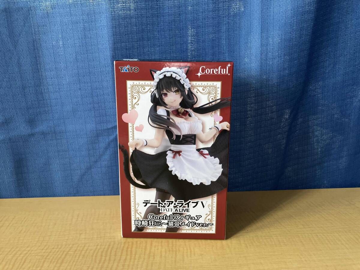 タイトｰ 時崎狂三 猫耳メイドver. (服:ブラック×ホワイト) Coreful