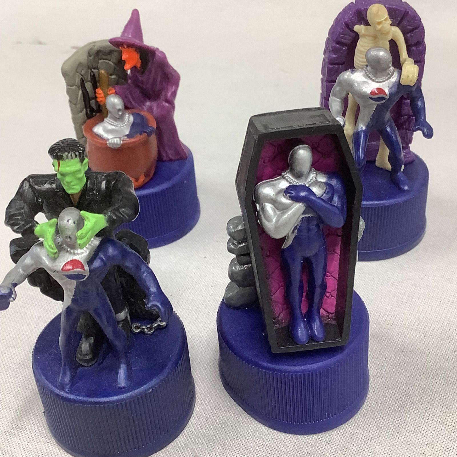 ペプシコーラ ペプシマン ボトルキャップフィギュア 25個まとめて T705