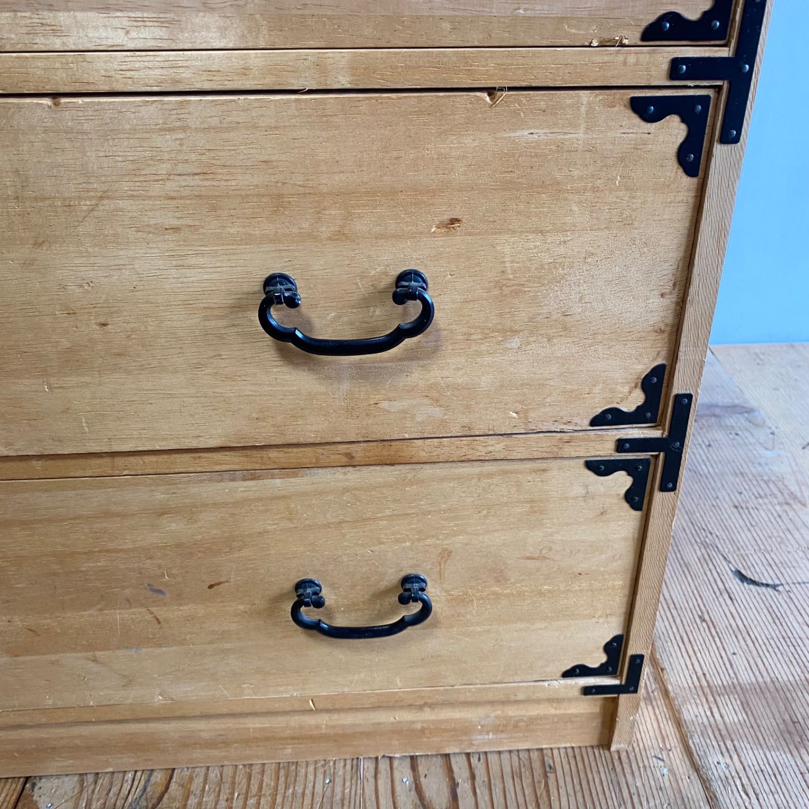 ヴィンテージ 桐箪笥 チェスト テレビ台 レトロ Y658 - メルカリ