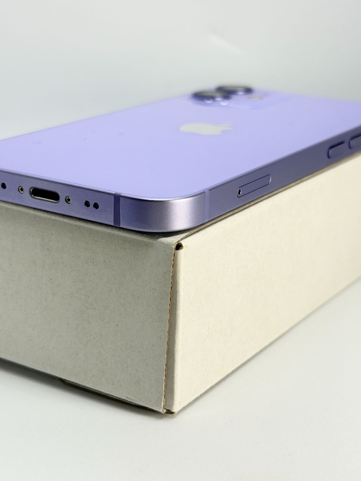 BT100%】iPhone 12 mini 64GB パープル ソフトバンク SIMロック解除済