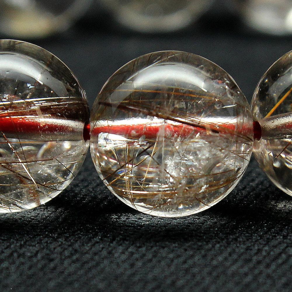 力強く伸びる銅針】ルチルクォーツ コッパールチル 一点物 13mm