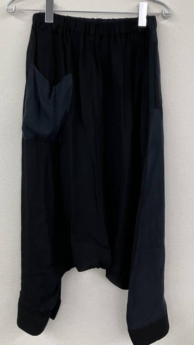 芽風 めふう サルエルパンツ サイズ38 黒・紺系 マツオ
