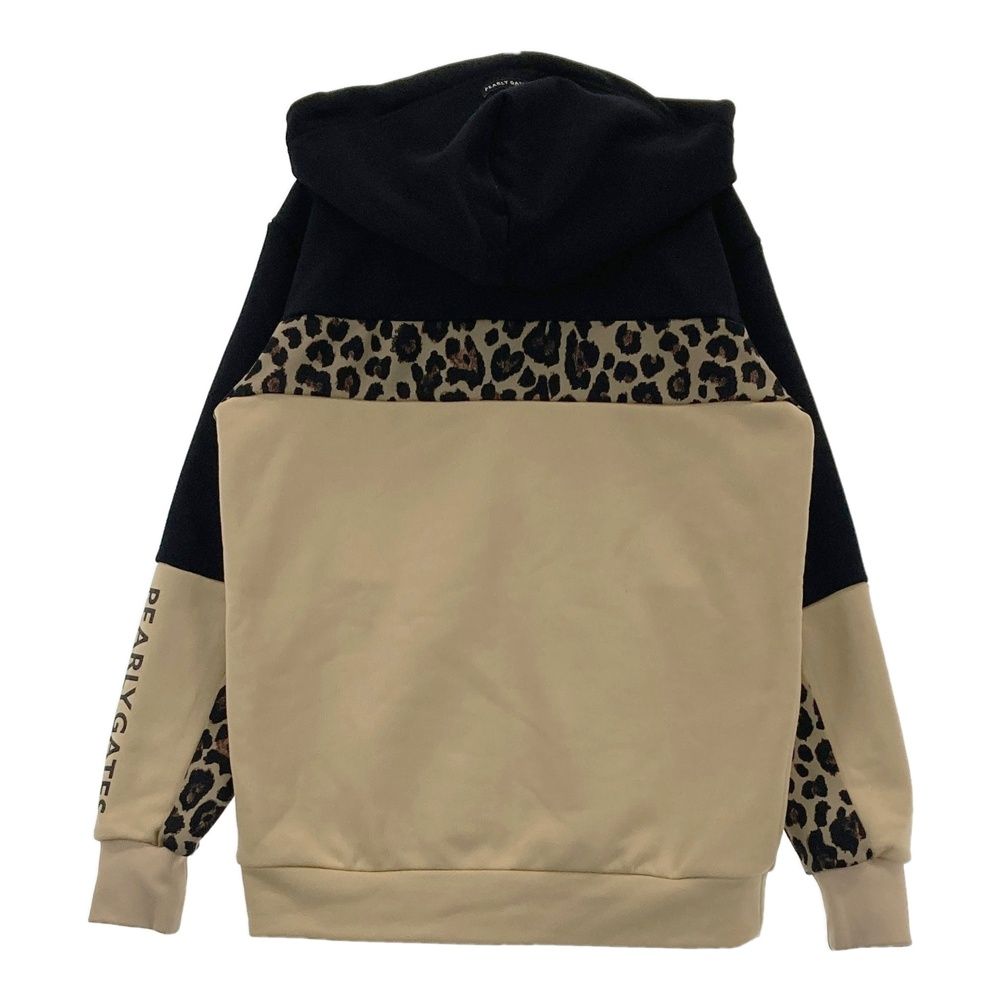 サイズ：0 PEARLY GATES パーリーゲイツ 長袖ジップパーカー ベージュ