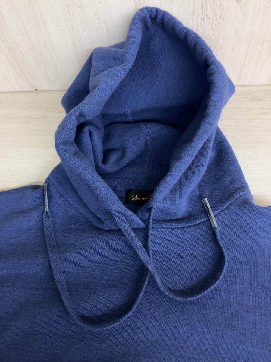 Drawer ドゥロワー カシミヤ混コットンパーカー プルオーバー [6512