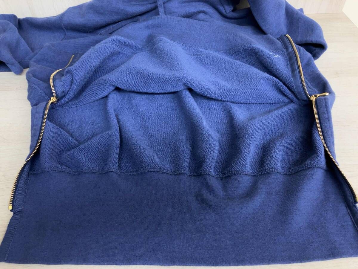 Drawer ドゥロワー カシミヤ混コットンパーカー プルオーバー [6512