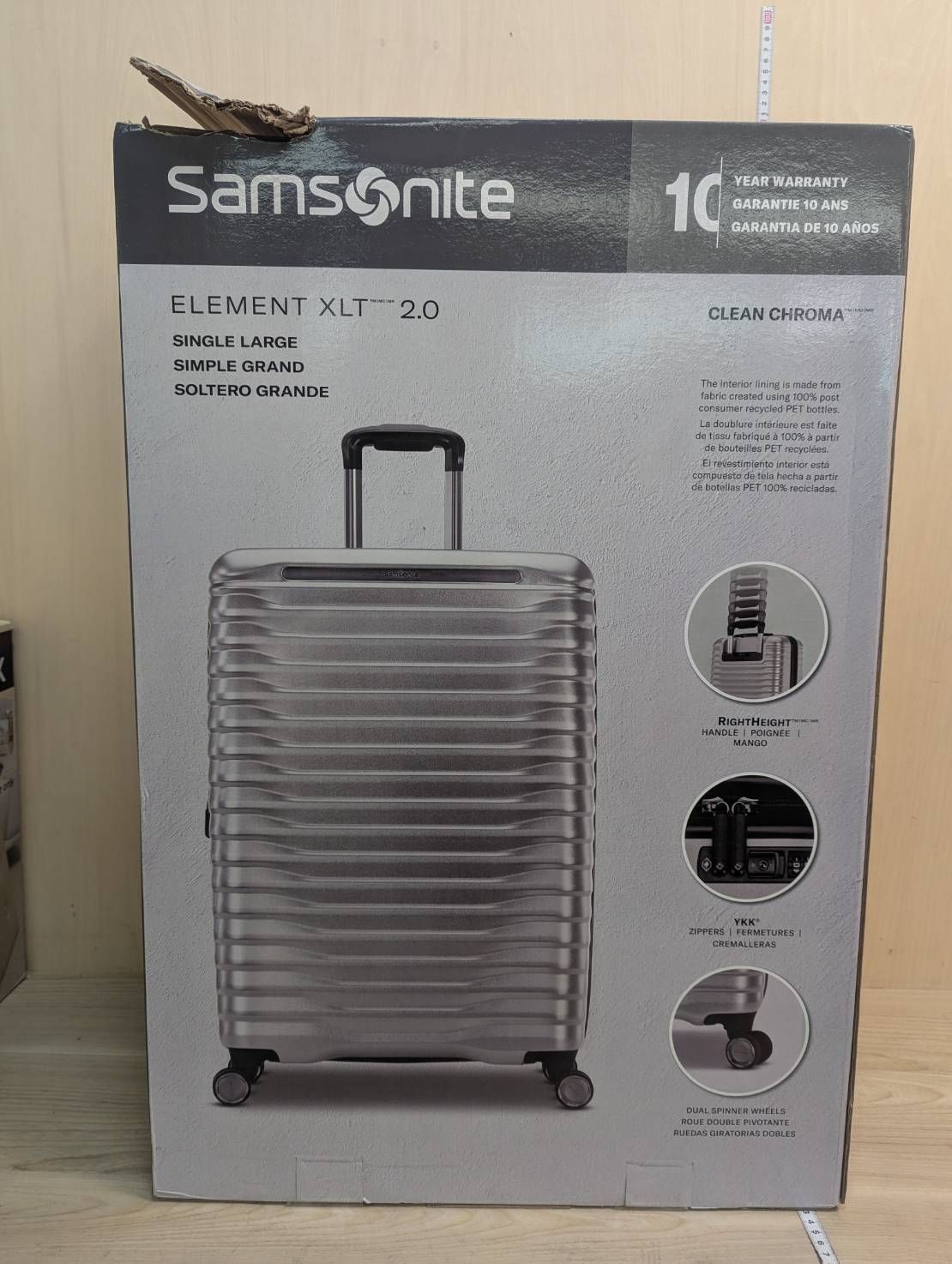 未使用 SAMSONITE ELEMENT XLT 2.0 サムソナイト エレメントスーツ