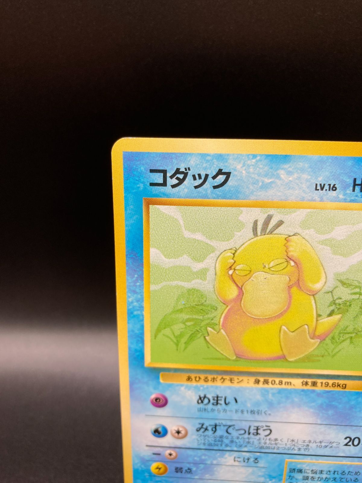 状態ランクA- コダック 旧裏 旧裏面 マークあり Psyduck No.054