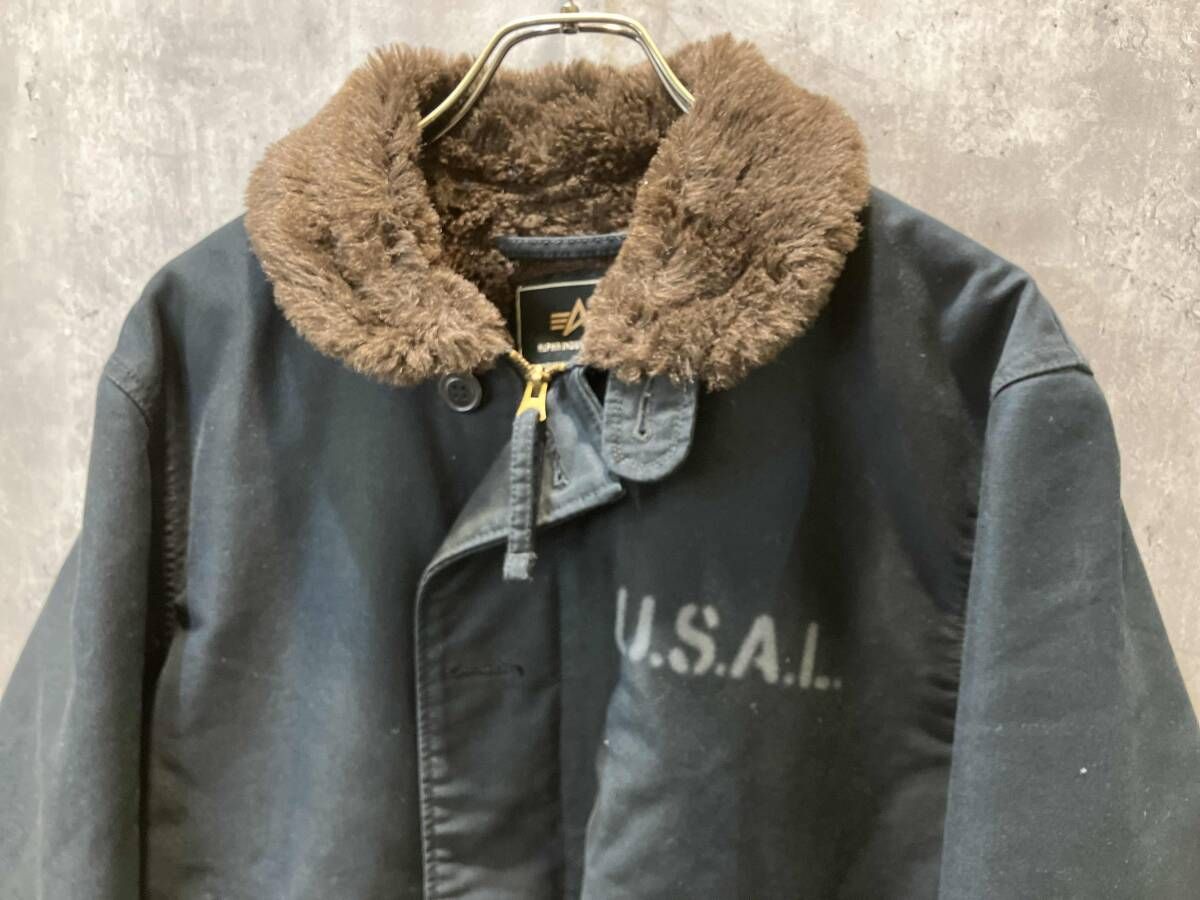 ALPHA N-1 デッキジャケット サイズXL アルファ - メルカリ