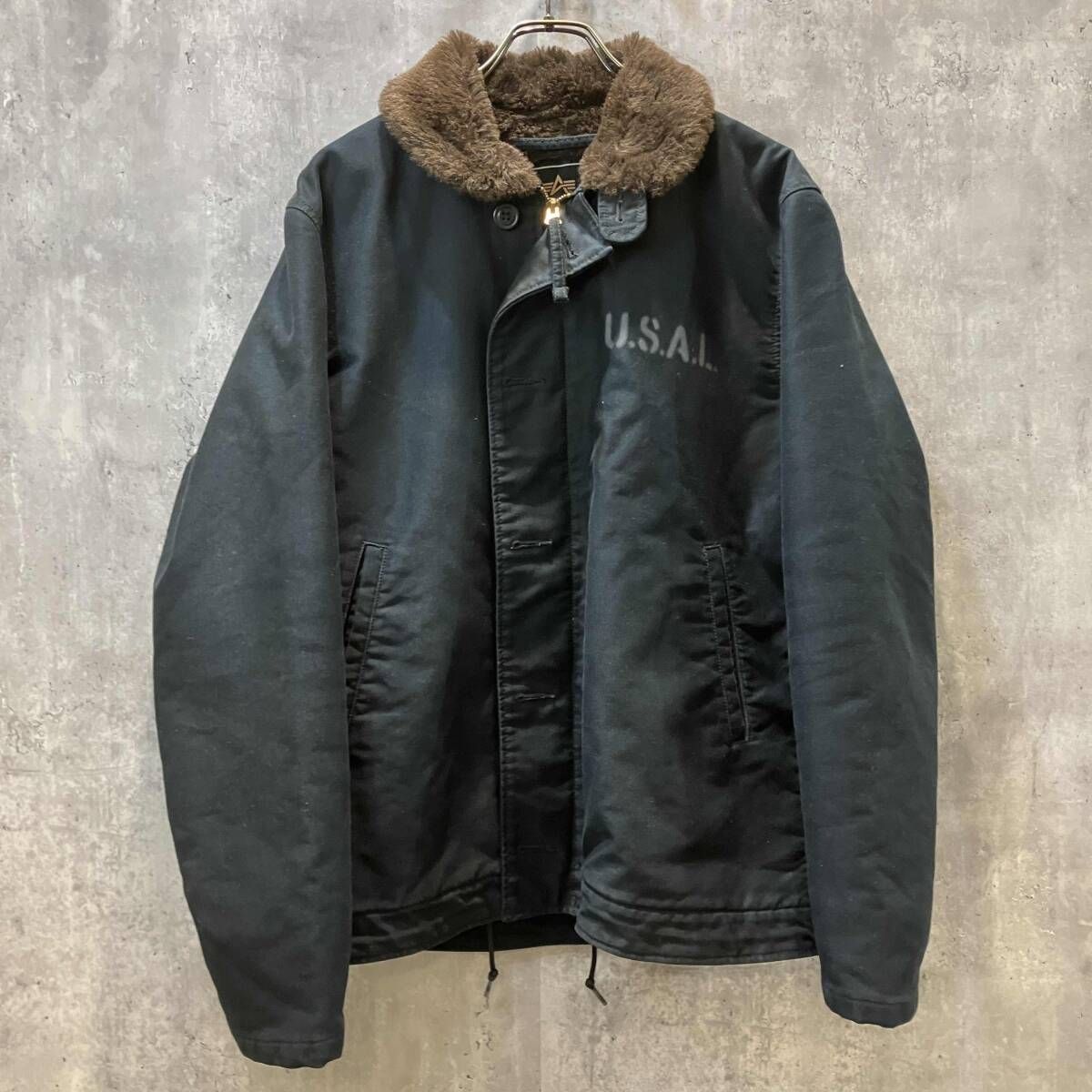 ALPHA N-1 デッキジャケット サイズXL アルファ - メルカリ