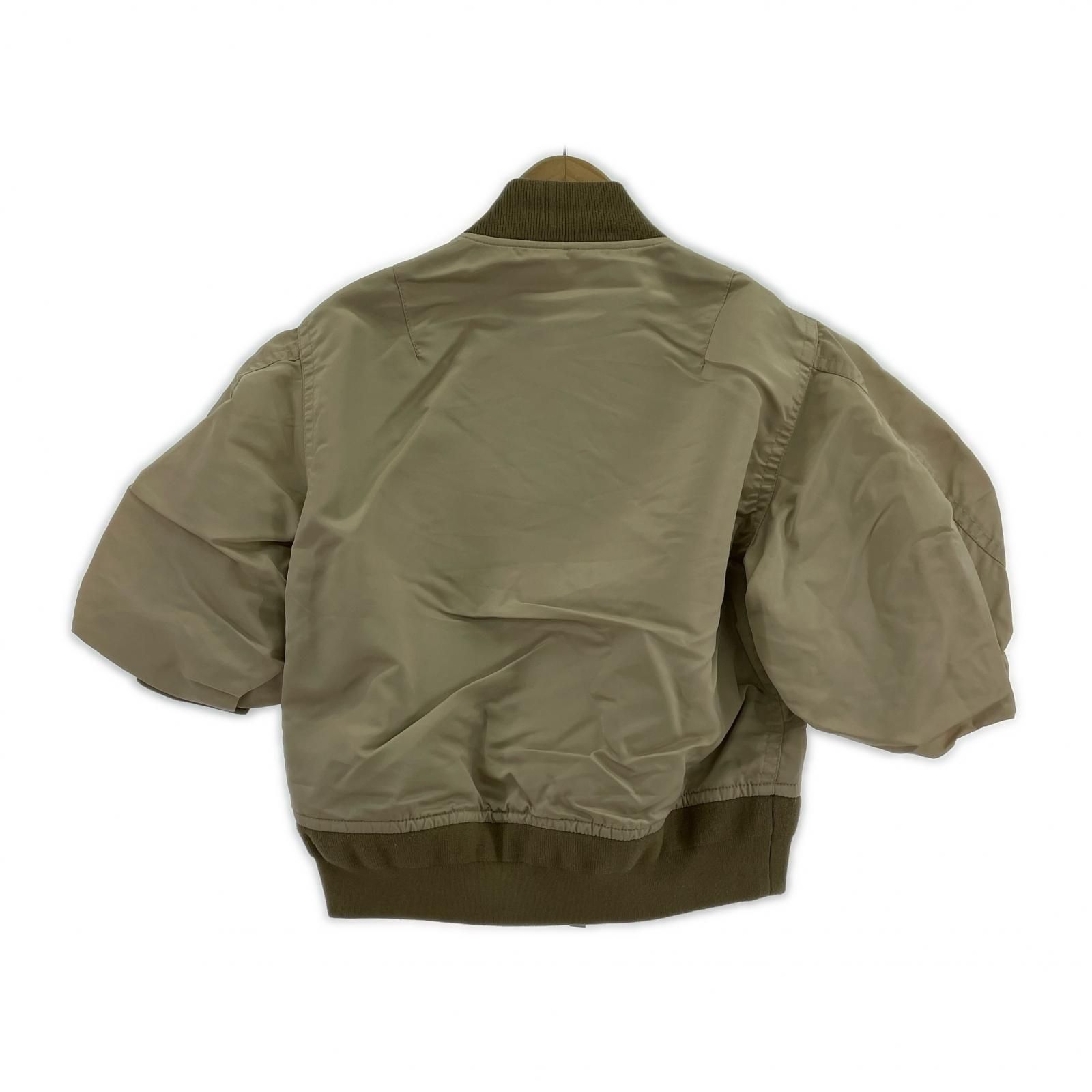 Sacai Nylon Twill Blouson Bomber Jacket 1 ﾍﾞｰｼﾞｭ - メルカリ