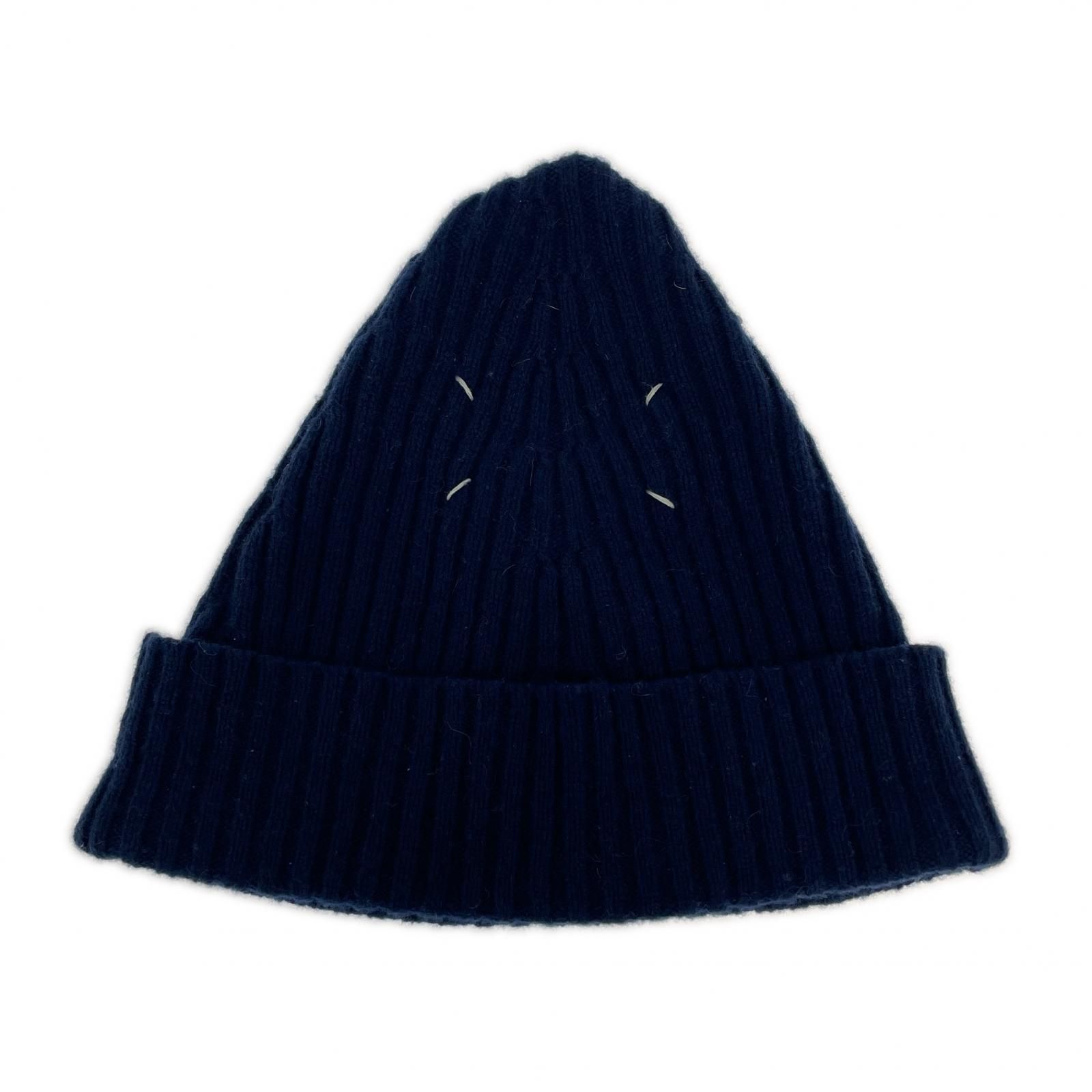 20AW MAISON MARGIELA ニットキャップ ネイビー 【公式通販】