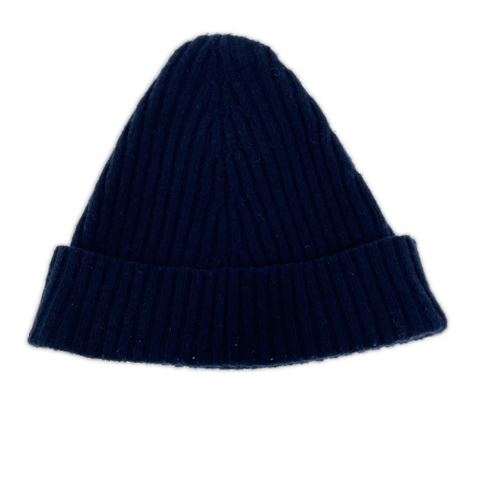 20AW MAISON MARGIELA ニットキャップ ネイビー 【公式通販】