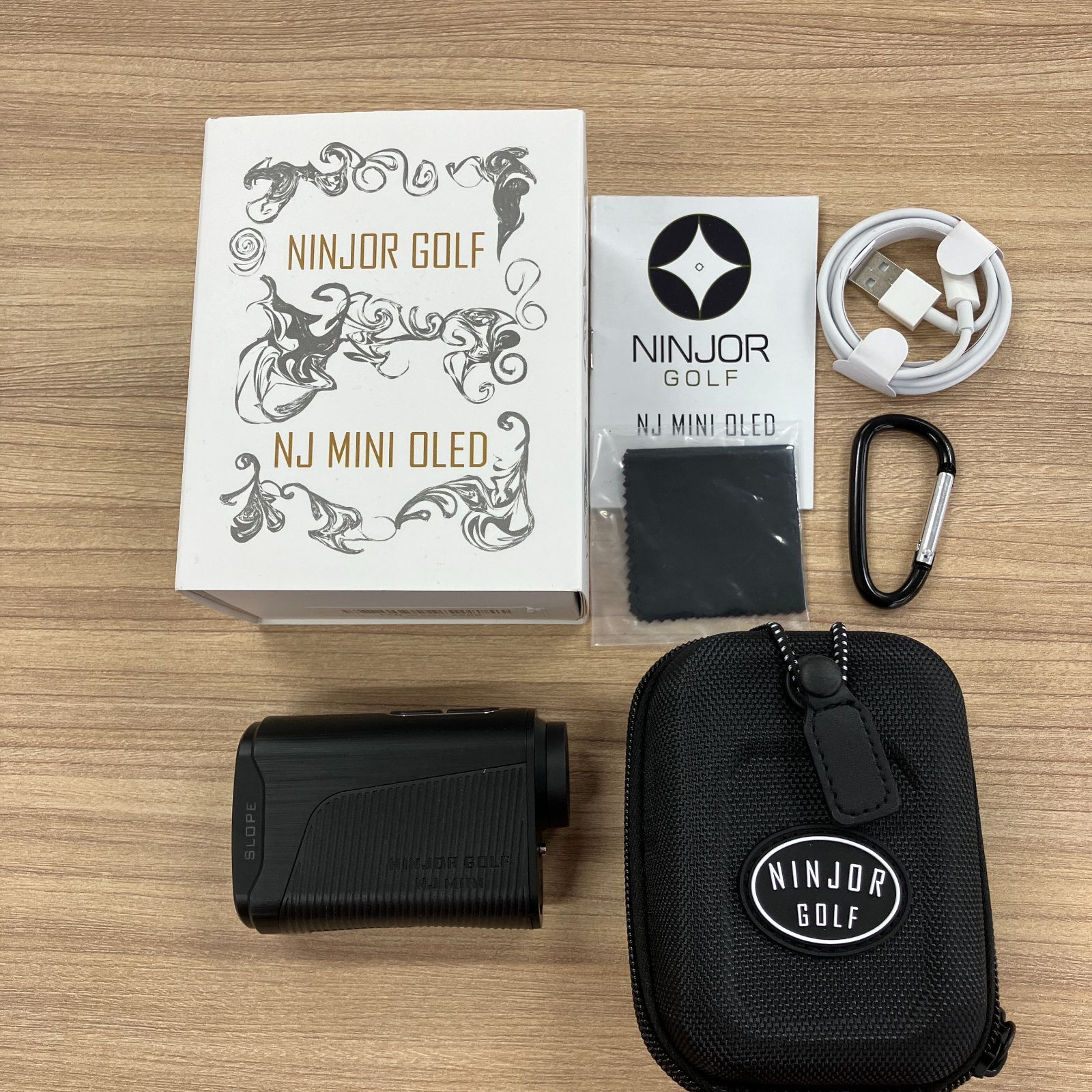 美品！【NINJOR GOLF公式】NJ MINI OLED ゴルフ距離計 メーカー認定