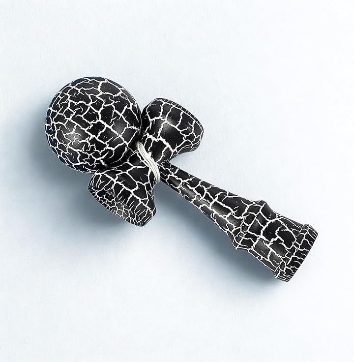 Rowaica けん玉 おしゃれ ストリート クラック模様 エクストリーム