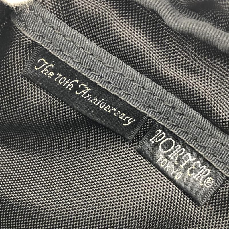 中古】PORTER 10th Anniversary ボディバッグ ブラック ポーター[17