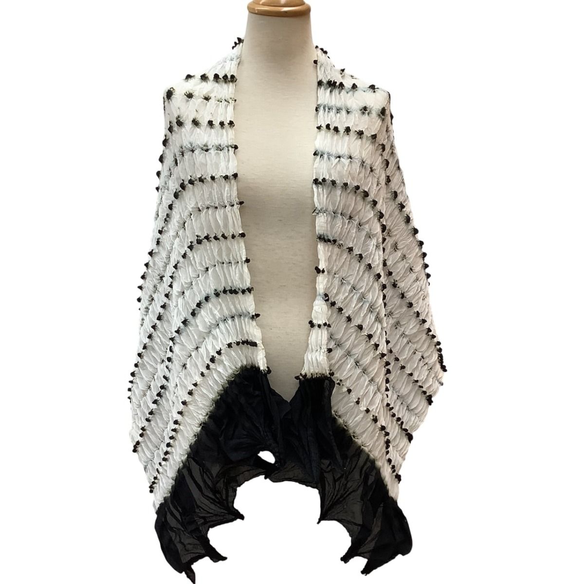 ♪♪ISSEY MIYAKE イッセイミヤケ ストール 変形 ポップコーン