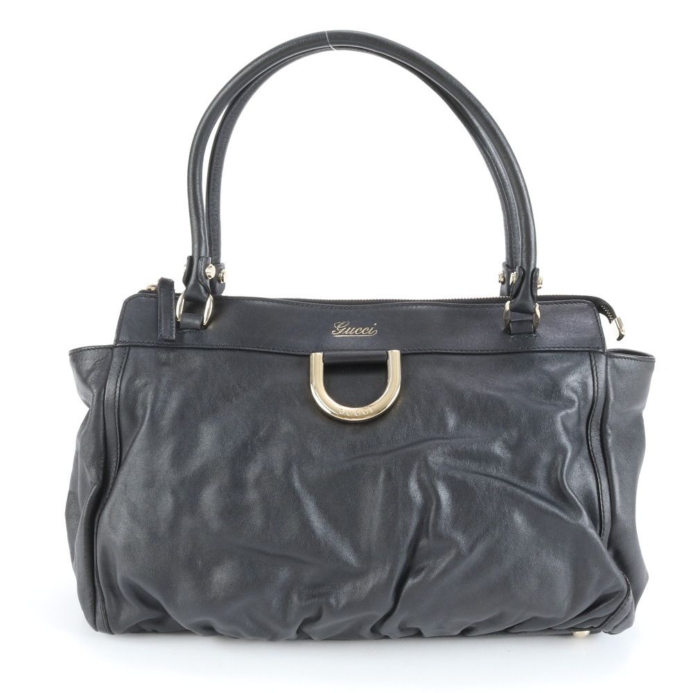 極美品 グッチ アビー 189881 レザー トート バッグ 肩掛け ショルダー