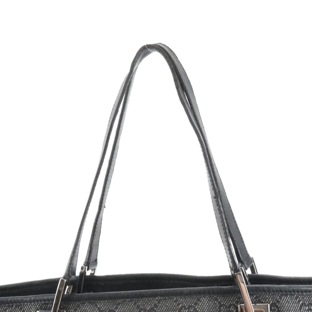 美品 グッチ GG キャンバス 31242 レザー トート バッグ 肩掛け