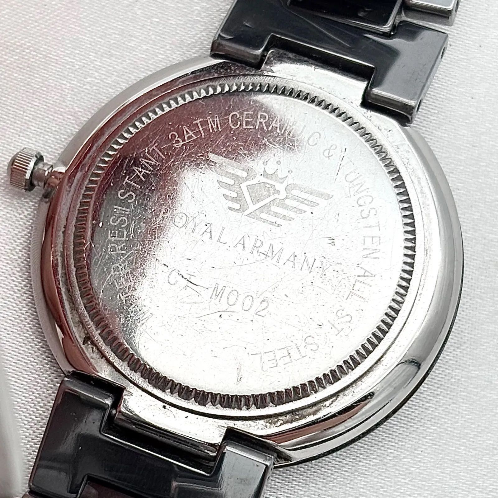 稼働品 Working item ロイヤルアルマニー ROYAL ARMANY 腕時計 メンズ 