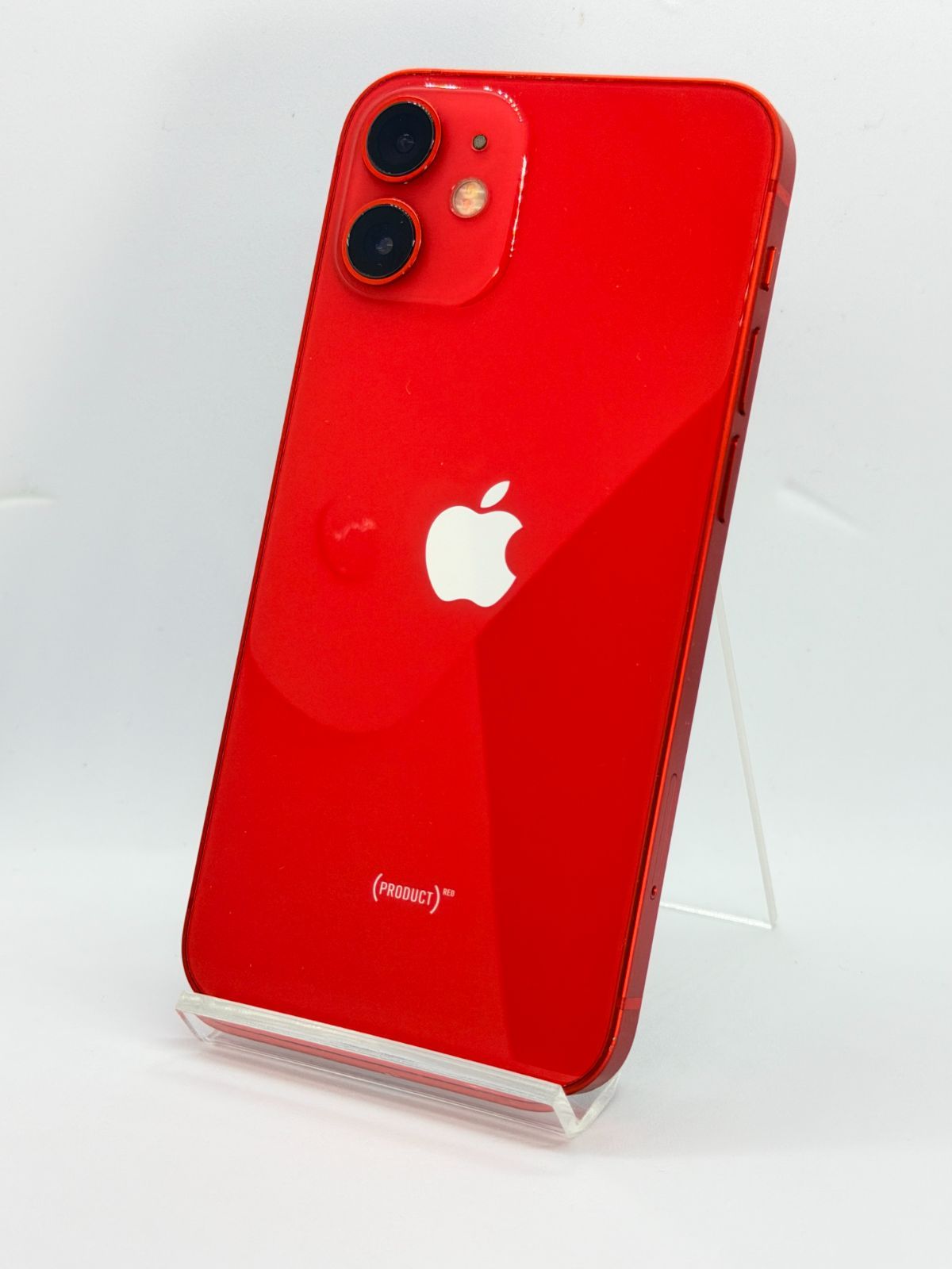 BT100%】iPhone 12 mini 128GB レッド AU SIMロック解除済 #217 128GB