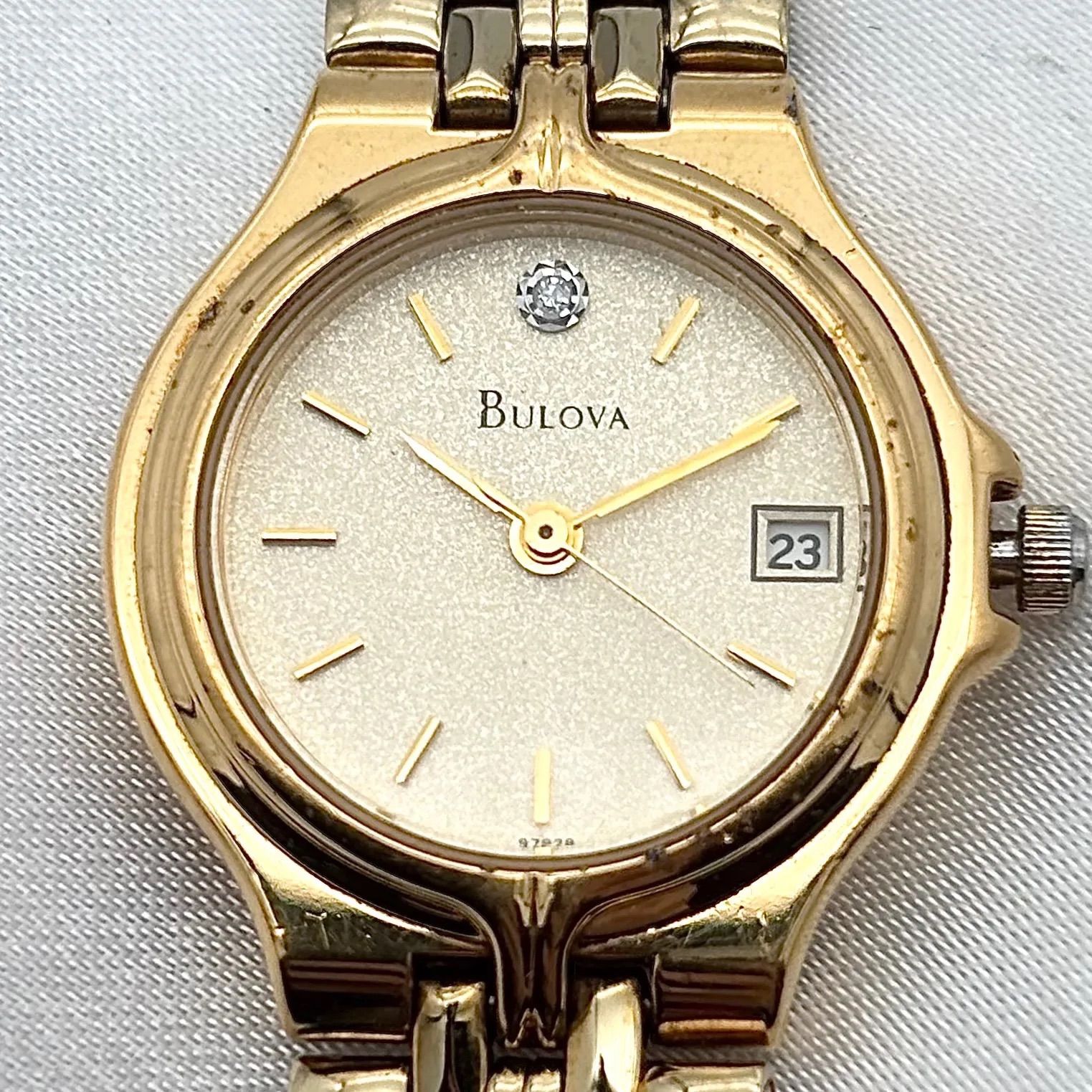 稼働品 Working item ブローバ BULOVA 腕時計 レディース Ladies 