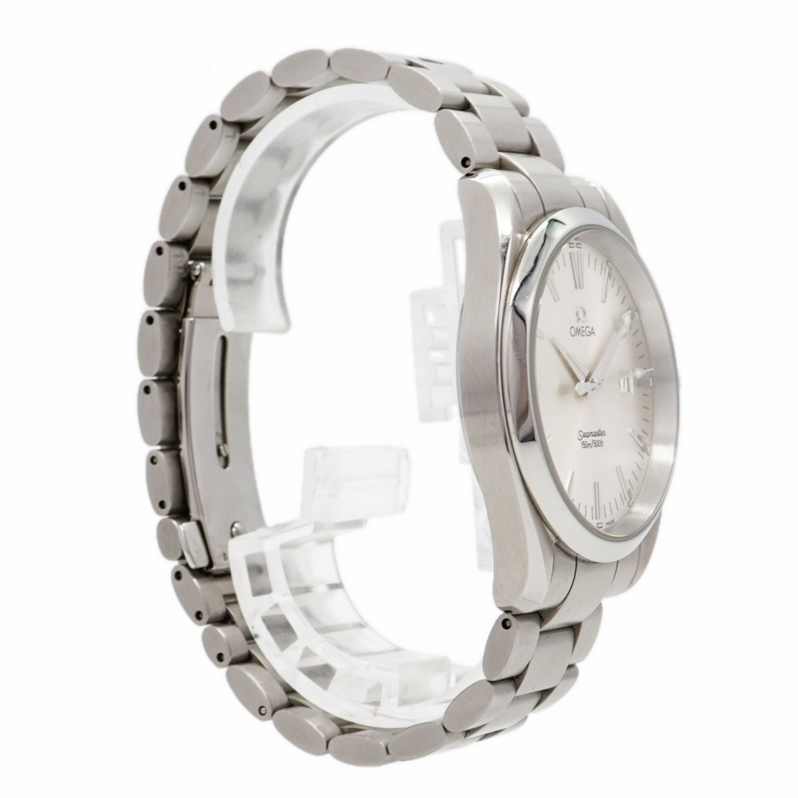 オメガ シーマスター 2517.30 シルバー文字盤腕時計 メンズ - メルカリ