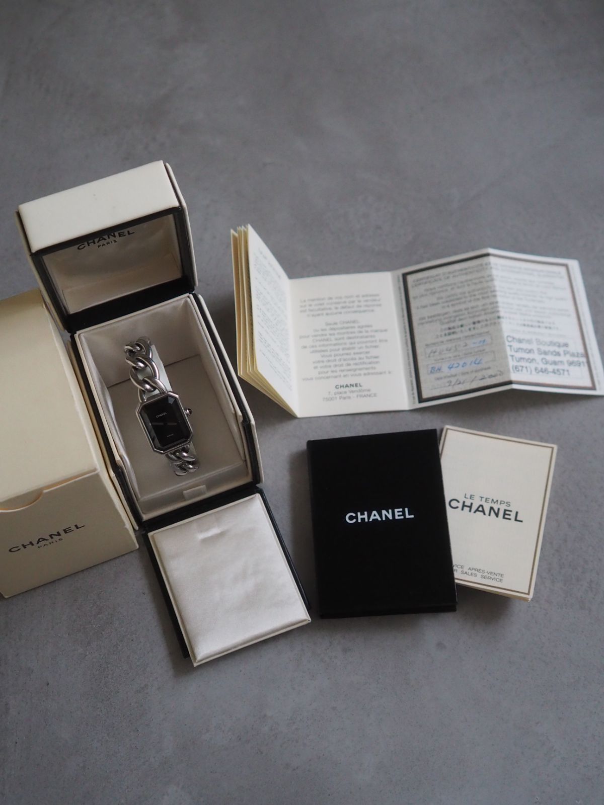 CHANEL Premiere Chain Watch M シャネル プルミエール M シルバー