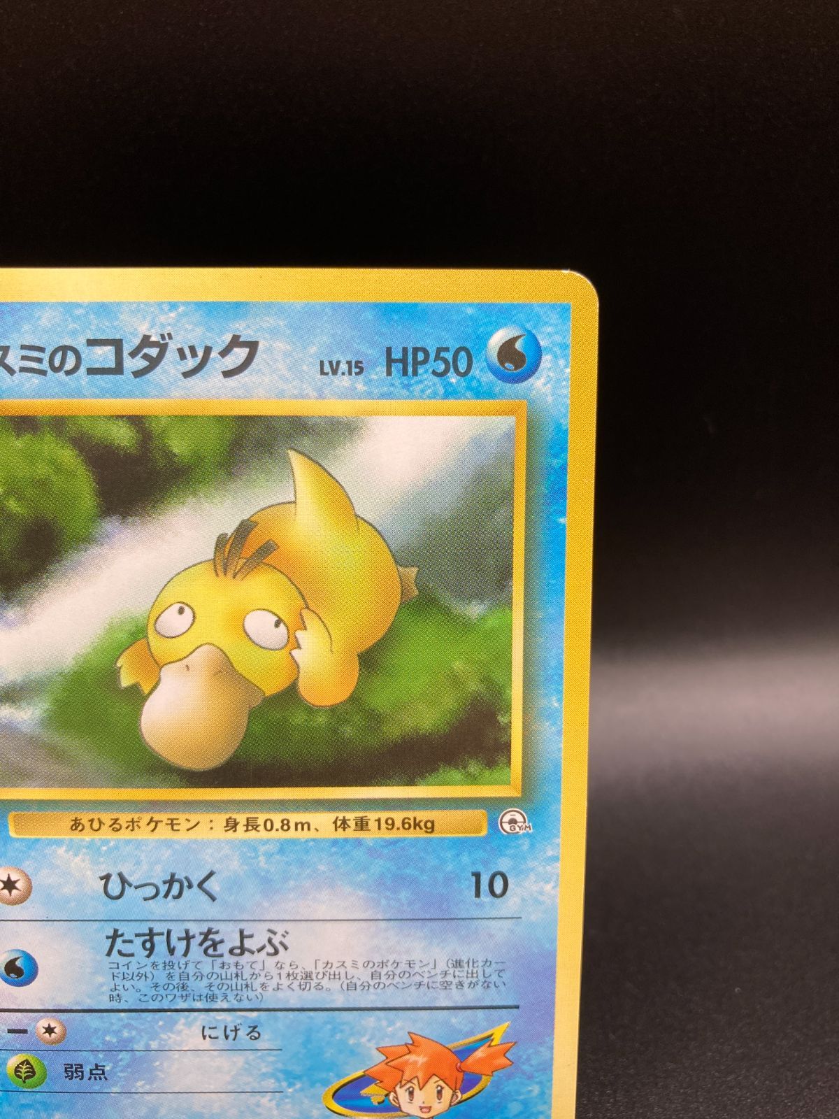 状態ランクA- カスミのコダック コダック 旧裏 旧裏面 マークあり