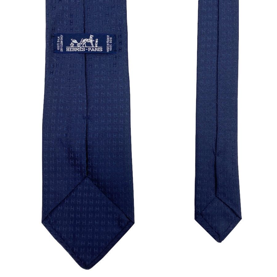 国内完売商品【新品】エルメス HERMES ネクタイ H織りタイ 9cm