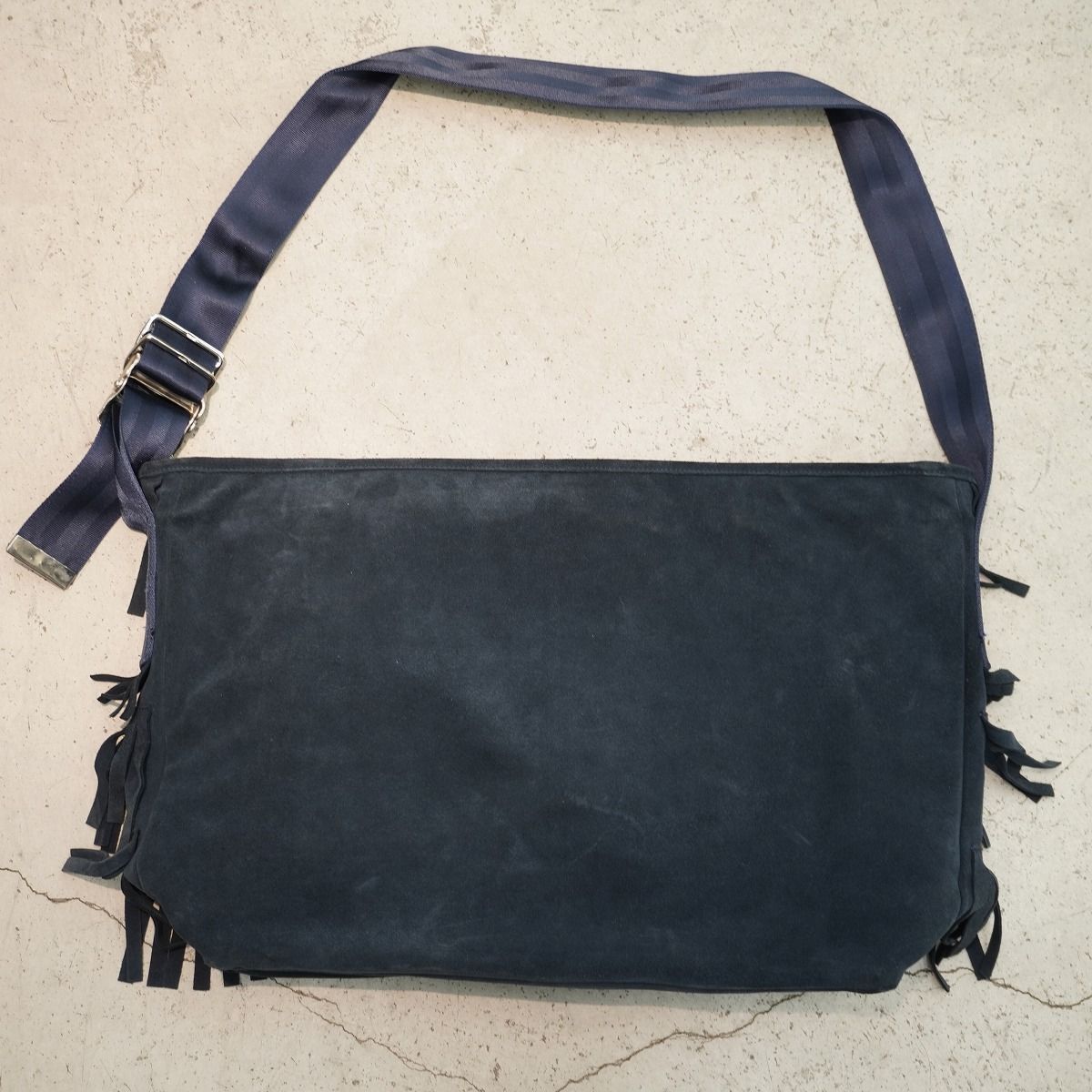 LORINZA ロリンザ × UNUSED アンユーズド 本革 スエード レザー